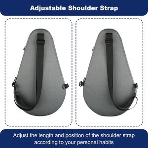 <span class=keywords><strong>Padel</strong></span> Rackets Bag Mochila <span class=keywords><strong>Padel</strong></span> Racquet Bolsa de almacenamiento con bolsillo de malla TINYAT logo - Product Image 4