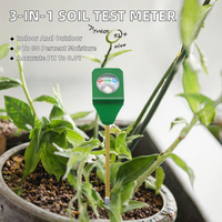 Testeur d'humidité des plantes 1-en-1, testeur de jardin, pour pelouse, ferme, usage intérieur/extérieur, sol, kit d'acidité de l'eau, marque JD
