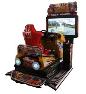 Divertissement intérieur, machine à moto à mouvement complet 3D Air Raid 55'' LCD, adaptée aux salles de jeux - Product Image 1