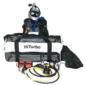 HiTurbo 다이빙 키트 스쿠버 가방 그물 가방 어깨 스트랩 대용량 스토리지 키트 60L 무료 다이빙