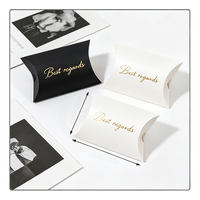 Boîtes cadeaux en papier écologiques personnalisées avec paillettes en relief pour bonbons, bijoux et cadeaux de mariage
