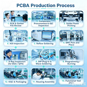 Servicio de Clonación de Placas de Circuito Impreso (<span class=keywords><strong>PCB</strong></span>) y Ensamblaje de Circuitos SMT Personalizados, Fabricante de PCBA - Product Image 5