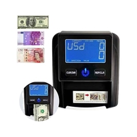 Détecteur de billets de banque portable AL130A avec écran TFT, détecte les faux billets de dollars américains, d'euros et de dollars canadiens