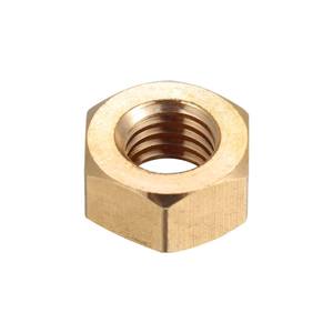 Écrou hexagonal en cuivre H62 DIN934, écrou hexagonal externe en laiton, cuivre pur, verrouillage, sans traitement <span class=keywords><strong>de</strong></span> surface, en stock, en vrac - Product Image 2