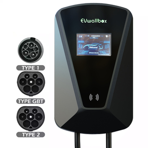 เครื่องชาร์จรถยนต์ไฟฟ้าแบบติดผนัง Type2 32A 7KW พร้อมมาตรฐาน IP65 และได้รับการรับรอง CE - Product Image 1