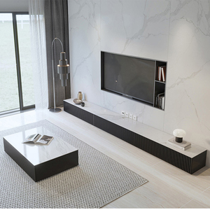 Moderne <span class=keywords><strong>minimalist</strong></span> ische TV-Schrank möbel Wohnzimmer möbel Couch tisch Holz-TV-Schrank mit Schubladen - Product Image 4