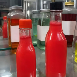 Bouteilles <span class=keywords><strong>de</strong></span> sauce piquante vides, bouteilles <span class=keywords><strong>de</strong></span> sauce chili et tomate avec bouchons à vis en plastique - Product Image 3