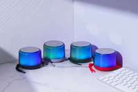 Speaker Portabel Nirkabel TG363 untuk Suara HiFi 5.3 Stereo Outdoor RGB LED USB Android IOS Windows
