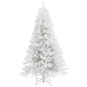 Sapin de Noël artificiel DB Home, 6 pieds, pour intérieur, léger, installation facile, sans éclairage, couleur blanche - Product Image 1