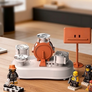 Mini batterie électronique créative à commande tactile, instrument de percussion, jouet musical pour enfants, très vendue - Product Image 3