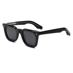 Nouveau modèle de lunettes de soleil polarisées rondes à monture complète, faites à la main, tendance, pour la conduite, avec logo OEM personnalisable, lunettes de luxe - Product Image 3