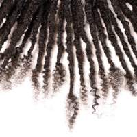 Extensions de Cheveux Humains Naturels en Gros, Aspect Doux et Naturel, Cheveux Crépus et Bouclés, Dreadlocks