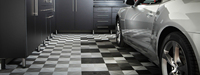 Revêtement de sol en vinyle de qualité, modulaire, pour lavage de voitures, usage intensif et atelier, carrelage de sol pour garage