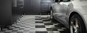 Qualidade vinil pvc piso Modular Car wash pesados e Workshop uso garagem piso telha piso plastik