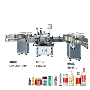 Metal Can Labeling MachineMetal Can Lid Labeling MachineMeto Consecutive Labeller Machine