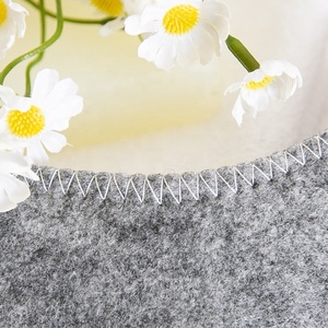 Accessoires de sauna thermique épaissi gant de laine de gommage à la main SPA gant de bain exfoliant de sauna en <span class=keywords><strong>feutre</strong></span> de laine naturelle - Product Image 3