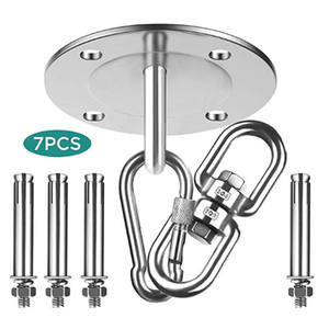 Catégorie de produit Ancres Support de hamac de yoga en acier inoxydable avec boucle supérieure pivotante <span class=keywords><strong>pour</strong></span> sac de sable - Product Image 1