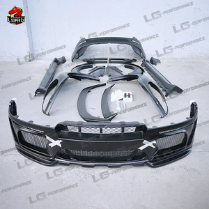 Kit carrosserie FRP EVO style <span class=keywords><strong>Hamann</strong></span> pour BMW <span class=keywords><strong>X6</strong></span> E71 E72 Pare-chocs avant arrière Jupes latérales Roue - Product Image 2