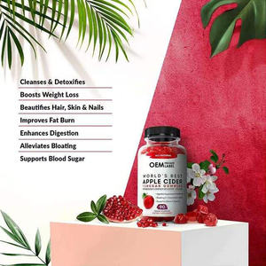 Popular Vinagre de sidra de manzana vegano gomitas de salud natural para desintoxicar el cuerpo gomitas de vinagre de sidra de manzana <span class=keywords><strong>AVC</strong></span> vitaminas gomitas - Product Image 5