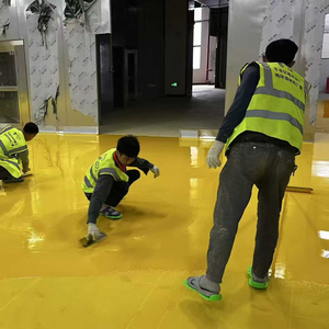 Pintura Epóxica de Dos Componentes para Pisos Industriales, Recubrimiento Antideslizante Autonivelante de Resina Epóxica para Concreto - Product Image 2