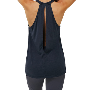 Wholesale <strong>Women</strong> <strong>Loose</strong> Fit <strong>Vest</strong> Custom Logo <strong>Women</strong> Backless Sleeveless Gym Sport Yoga Tank <strong>Top</strong> - Product Image 4