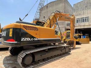 Excavatrice sur chenilles Hyundai 220LC-9S d'occasion bien entretenue, 20 tonnes, avec documents complets, exportation vers l'Afrique - Product Image 6
