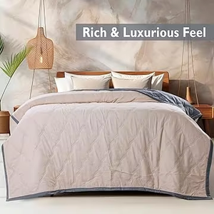 Couettes réversibles en microfibre de nouveau lancement couleur unie ultra douce et légère disponible en qualité premium et subpremium - Product Image 3