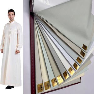 <span class=keywords><strong>TR</strong></span> 80/20 tessuto in Rayon di poliestere tessuto musulmano da uomo Toyobo arabo Thobe tessuto aderente da uomo all'ingrosso - Product Image 1