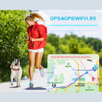 Rastreador GPS 4G para Mascotas, Resistente al Agua IP67, Mini Dispositivo de Rastreo Antipérdida en Tiempo Real para Perros y Gatos, Larga Duración de Batería, Localización en Exteriores