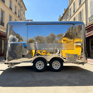 Remorques de vente de hot-dogs, camions de café glacé, camions de crème glacée, boulangerie, chariot vintage, camion de vente ambulante, caravane alimentaire, remorque - Product Image 5