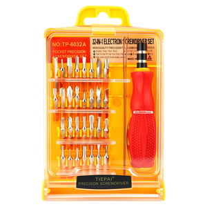 32 In 1 Multi Functional <b>Screwdriver</b> <b>Set</b> 45 Steel <b>Precision</b> Repair Tools For Mobile Phones Laptops Eyeglasses - Product Image 2