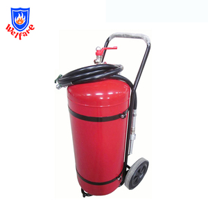 <span class=keywords><strong>Chariot</strong></span> industriel à roulettes pour extincteur à eau 100L avec tuyau pour la sécurité des entrepôts et des ateliers - Product Image 1