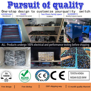 แถบตกแต่งแผงหน้าปัดรถสีเงินสีแดงอุปกรณ์เสริมของแท้สำหรับ Toyota Corolla Levin 2014 2015 2016 2018 2017 - Product Image 6