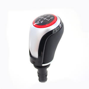Pommeau de levier de vitesse de voiture, 5 ou 6 vitesses, rouge, ergonomique, en plastique, pour Volkswagen Audi Skoda, transmission manuelle - Product Image 5