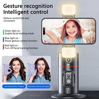 Nouveau stabilisateur de vlog pliable P02 Axis pour smartphone, avec suivi de bureau et rotation pour enregistrement vidéo