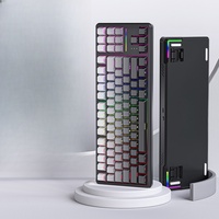 Agent de vente en gros de clavier de jeu sans fil à trois modes Bluetooth ultra silencieux à la mode pour les joueurs de bureau et de sport électronique