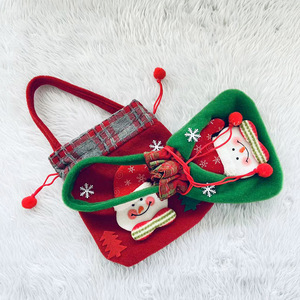 Petits cadeaux décoratifs de Noël, sacs cadeaux, boîtes d'emballage pour pommes de la veille de Noël, sacs à main, pots à bonbons, sacs à fruits de Noël - Product Image 4