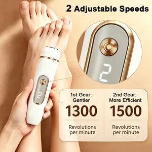 Electric Nail Grinder Digital Display Electric Foot Callus Remover <b>Portable</b> Adjustable Speed Nail Drill for Home Foot Nail Care - Product Image 4