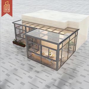 <span class=keywords><strong>Cerramiento</strong></span> de Patio Moderno de Aluminio de Calidad para Uso en Exteriores en Villas y Porches, Doble Vidrio Templado, <span class=keywords><strong>Precio</strong></span> Competitivo, Solárium - Product Image 1
