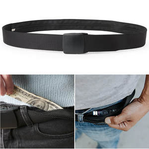 Ceinture de poche à fermeture éclair personnalisée avec boucle en plastique antivol pour les voyages en plein air - Product Image 5