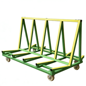 Chariot à verre à cadre en <span class=keywords><strong>A</strong></span> robuste AOCHEN, détachable pour un transport sécurisé et peu encombrant de grands panneaux, chariot de manutention pour verre - Product Image 5