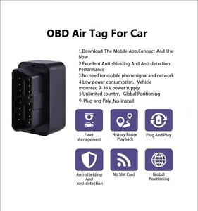 Mini Rastreador GPS OBD II 2 Airtags para Vehículos Pequeños, Localizador de Autos, Air Tag, Obd2, Obd para Auto - Product Image 3