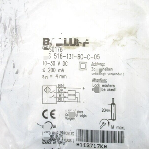 新品オリジナルBES516-131-BO-C-05 BES0176倉庫産業オートメーションPLCプログラミングコントローラー - Product Image 1