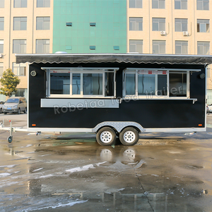 Robetaa Street Food Truck Carro <span class=keywords><strong>de</strong></span> venta Patatas Freír Pollo Hamburguesa Remolques <span class=keywords><strong>de</strong></span> comida Totalmente equipados con <span class=keywords><strong>asador</strong></span> para EE. UU. - Product Image 2