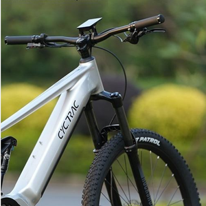Bicicleta Eléctrica de Montaña CYCTRAC EM6-M430 500W 48V 15Ah con Doble Suspensión, Motor Central, 12 Velocidades y Frenos de Disco Hidráulicos - Product Image 4