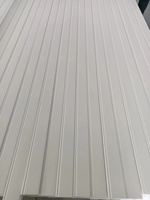 Persiana de madera impermeable con imprimación blanca, componente de persiana de madera