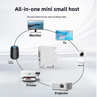 New Assembled Mini PC Desktop | Intel Core I5 Quad Core 8 Threads DDR4 Barebone System | Integrated Graphics | SSD Storage | 4GB