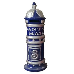 Productos <span class=keywords><strong>de</strong></span> Fibra <span class=keywords><strong>de</strong></span> Vidrio, Estatua <span class=keywords><strong>de</strong></span> Tamaño Real, Papá Noel Gigante para Decoración Navideña al Aire Libre, <span class=keywords><strong>Buzón</strong></span> Navideño Grande - Product Image 2