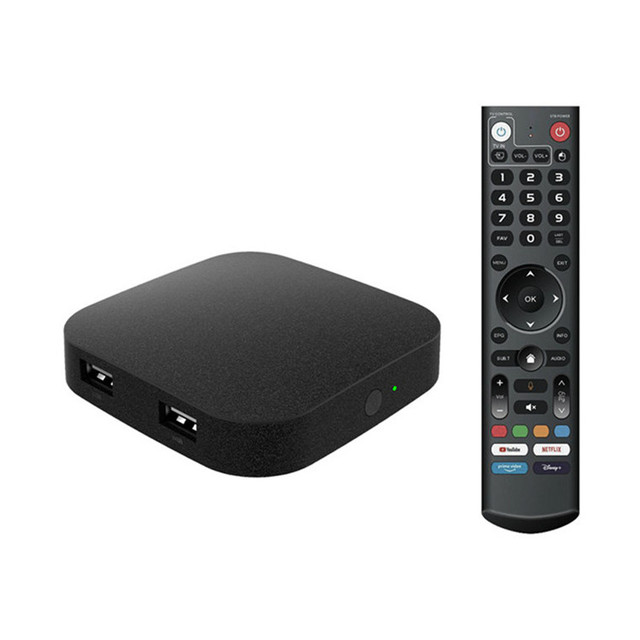 Newest Android 11 4K High Definition Smart TV Box Dual Band Network Wifi 6 & 5G Streaming Remote Control Set Top Box
