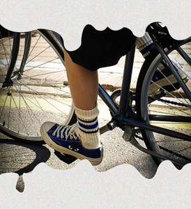 Calcetines Deportivos <span class=keywords><strong>de</strong></span> Alta Calidad, Tejidos con 85% Algodón Peinado, Estilo Retro <span class=keywords><strong>de</strong></span> los 80 y 90, Calcetines Largos y Holgados - Product Image 3